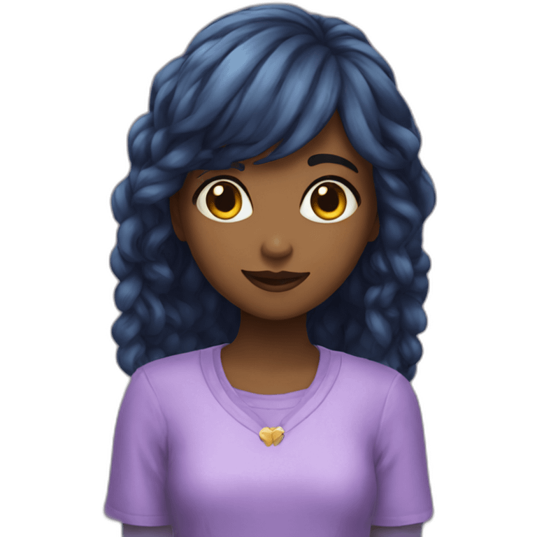 Luna girl emoji