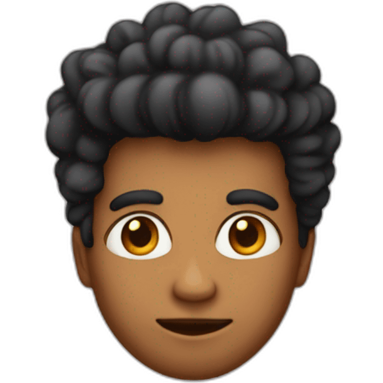 He was born with big hair on the top emoji