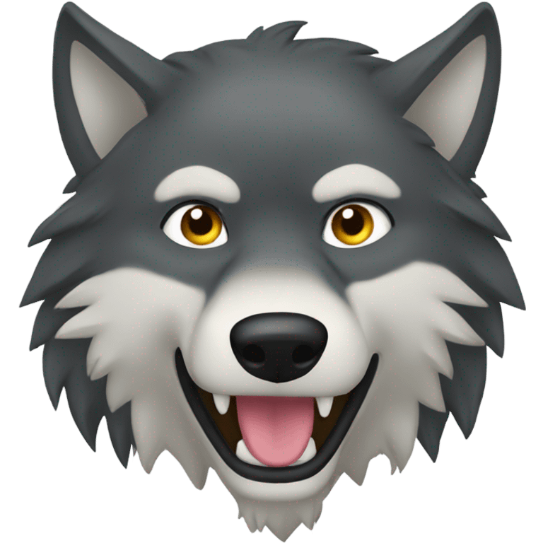 Wolf acción  emoji