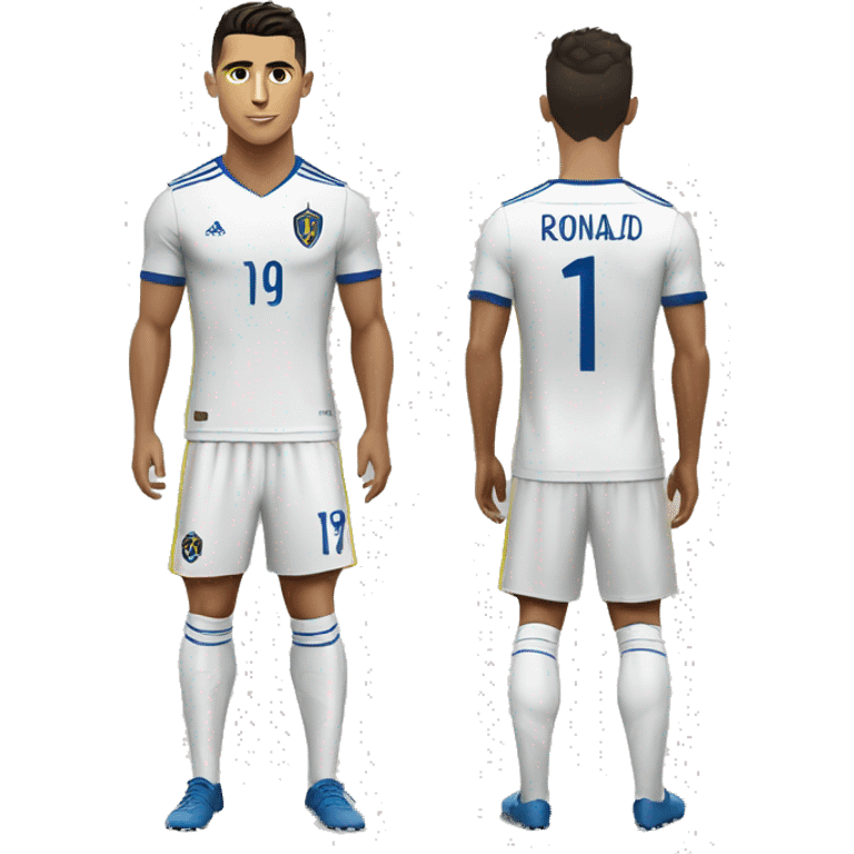 Cristiano Ronaldo at Al Nassr full body emoji