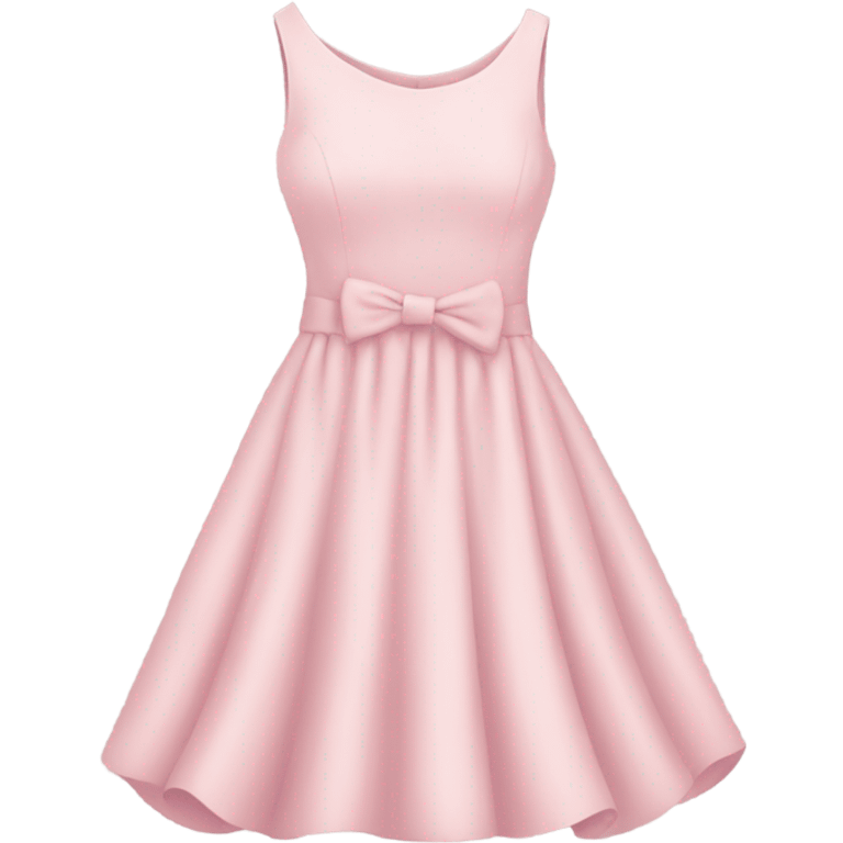 formal pastel pink dress emoji