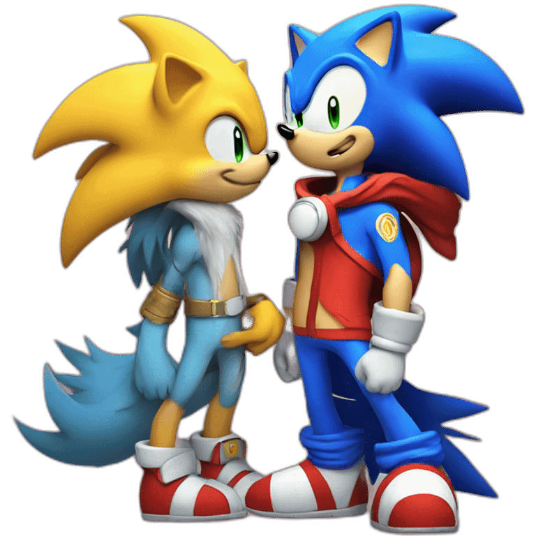 Sonic-and-Pikach-kissing-love emoji