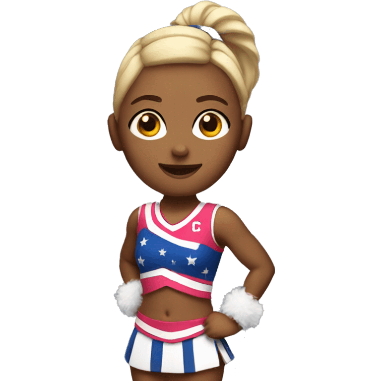 All star cheerleader emoji