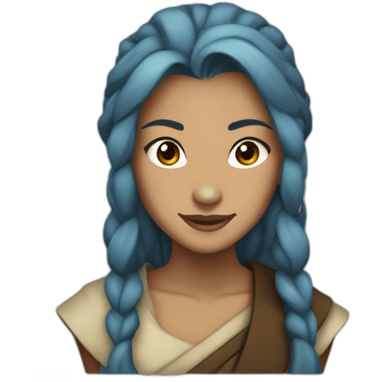 katara from avatar the last airbender emoji