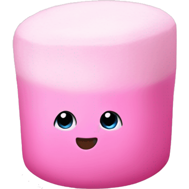 pink marshmallow  emoji