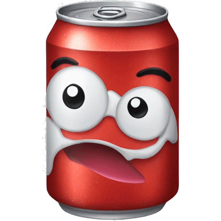 a can of red soda emoji