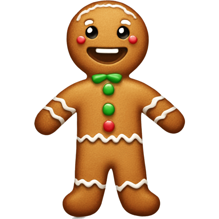  Cute Gingerbread man emoji