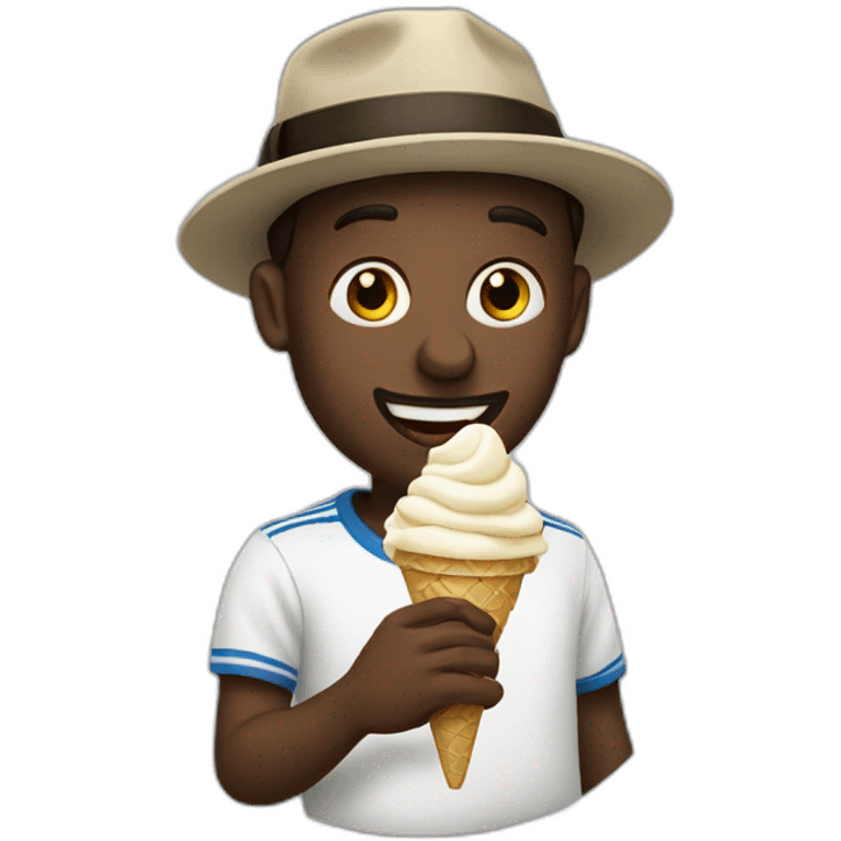 jew eating ice cream emoji