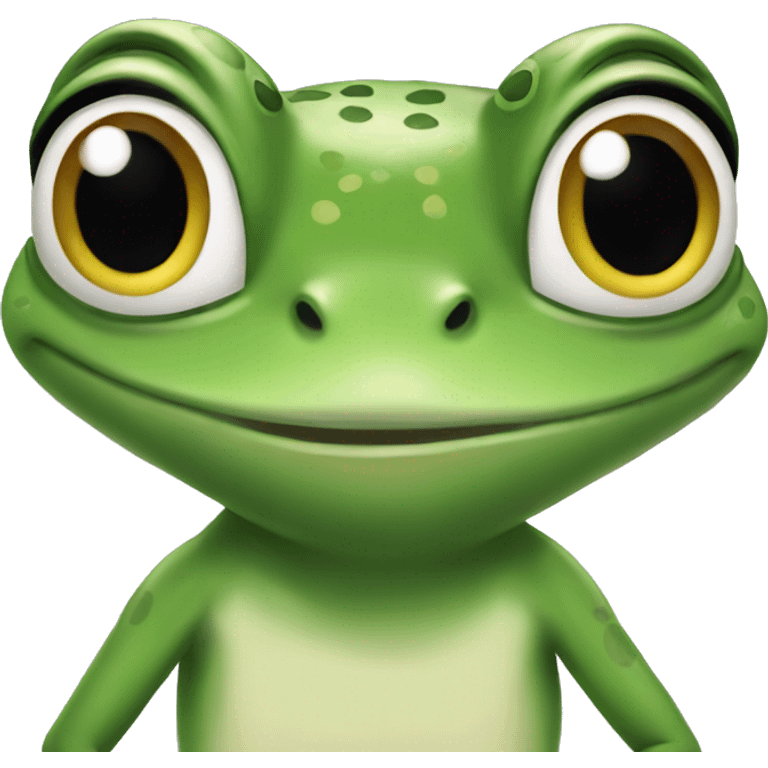 Tiana frog emoji