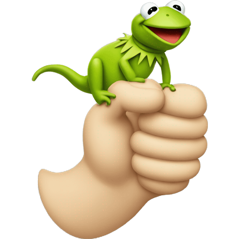 Kermit thumbs up emoji