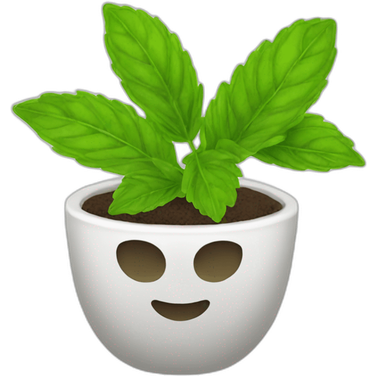 stevia plant emoji