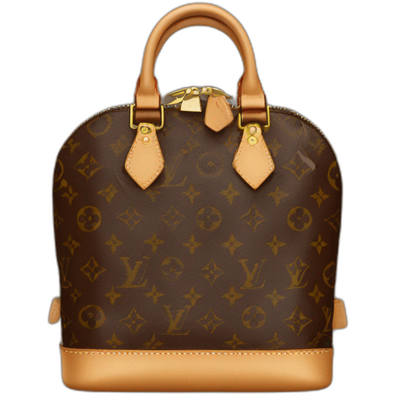 Sac louis vuitton emoji