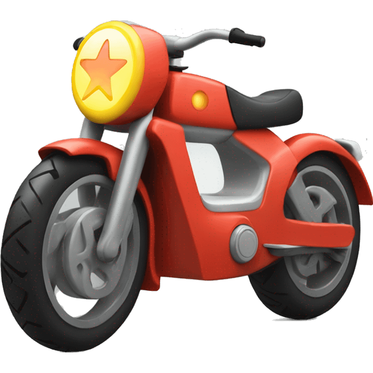 Electrical bike emoji