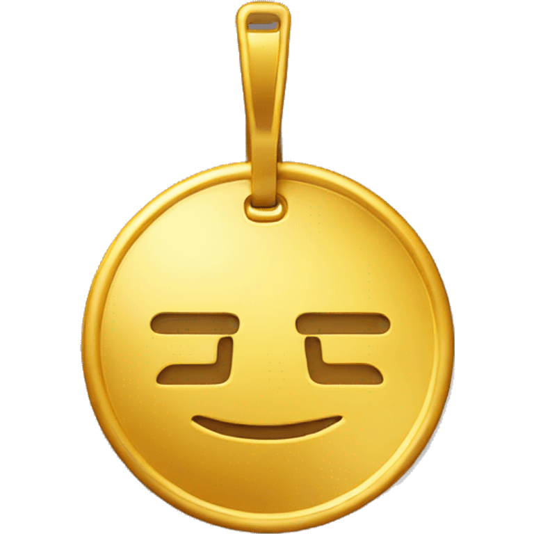 price tag with golden color  emoji