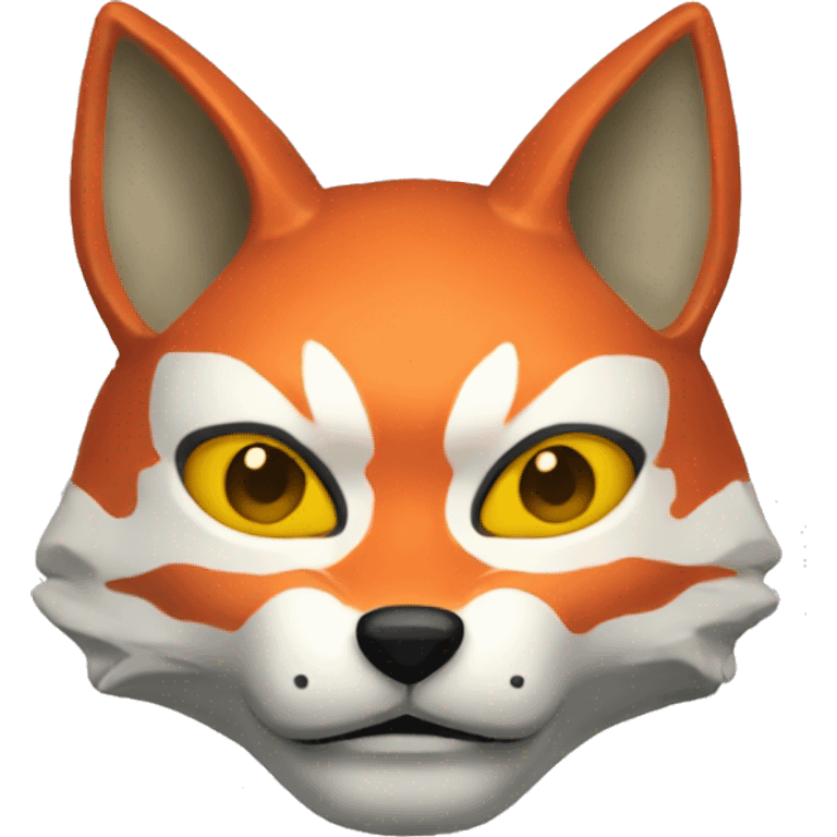 kitsune mask emoji