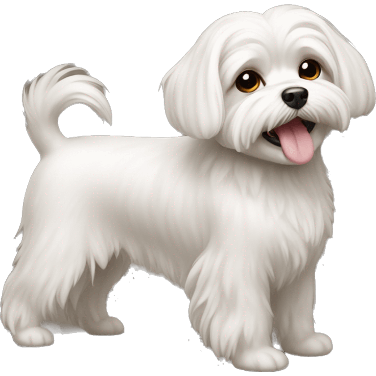 Maltese dog we emoji