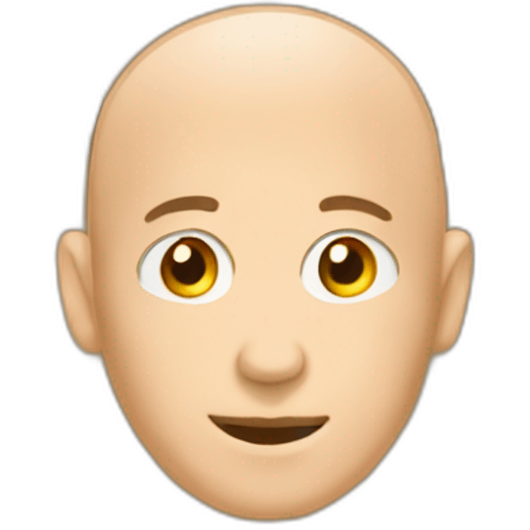 Bald-man-in-a-box emoji