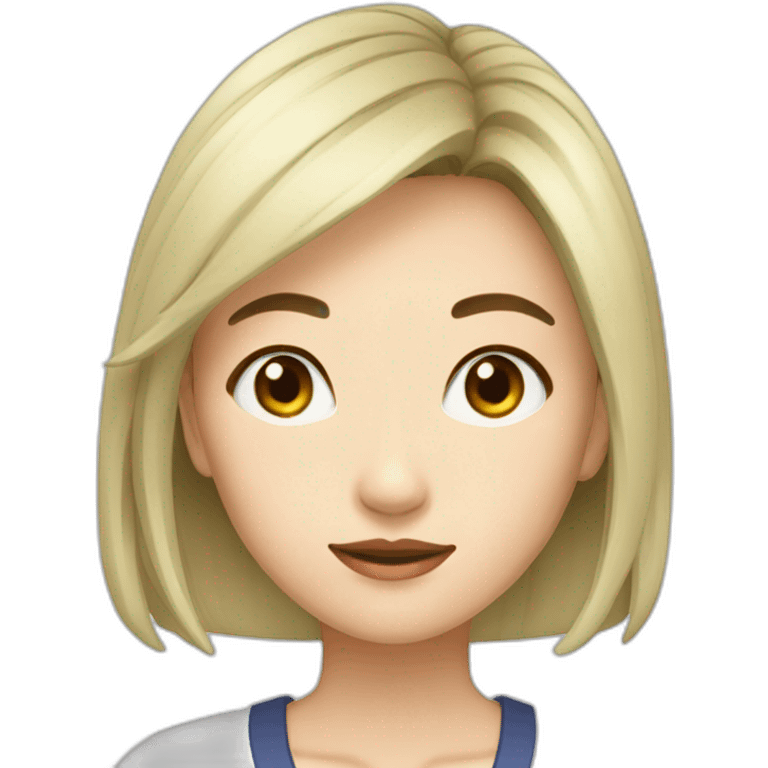 香港女仔大細眼 emoji