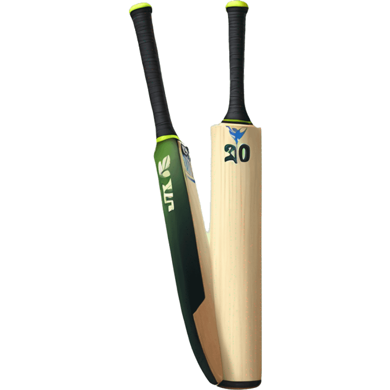 Cricket bat emoji small size emoji