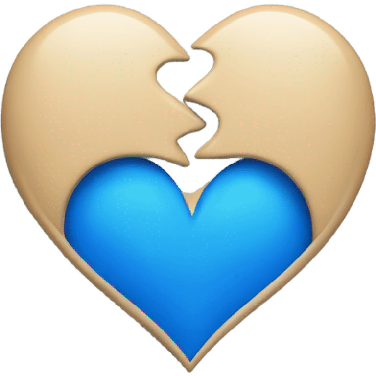 Double blue hearts emoji