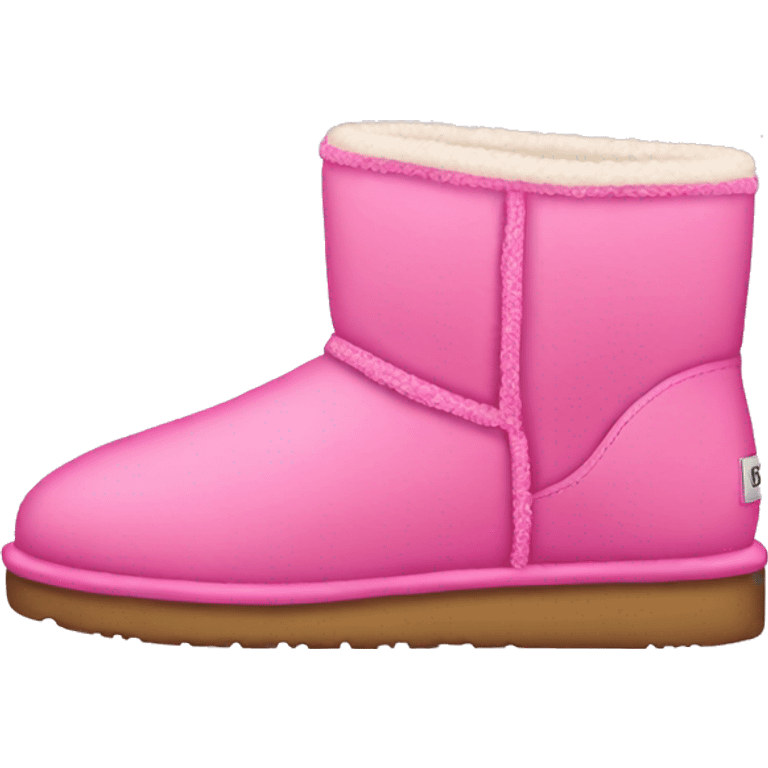 Pink uggs  emoji