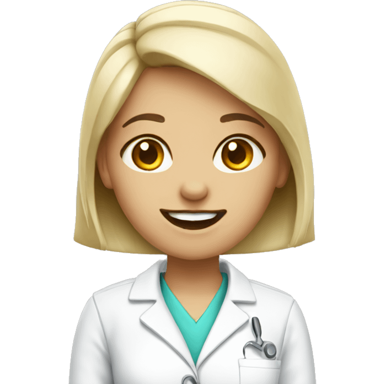 Dentist girl  emoji