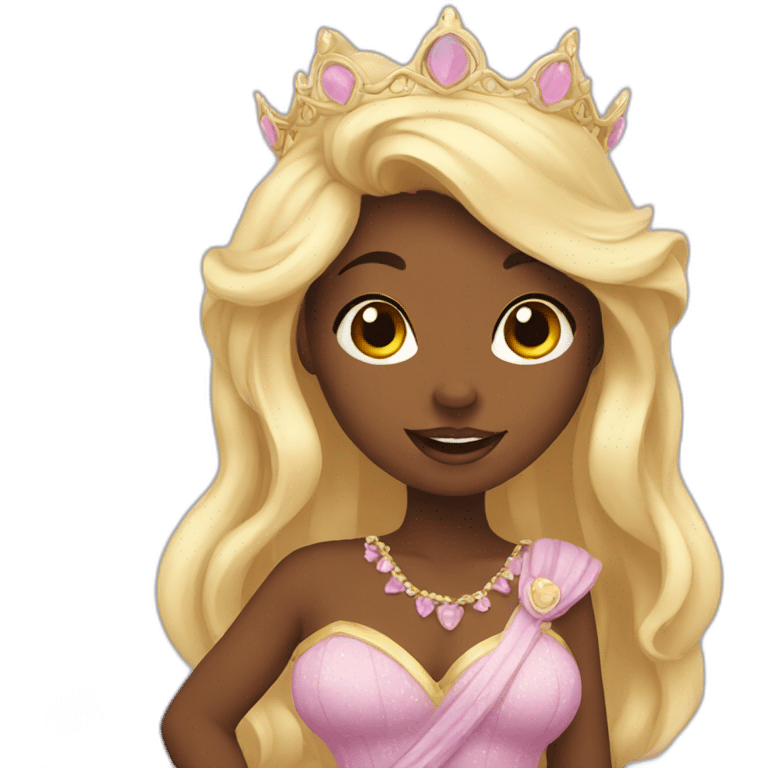 Bear princess emoji