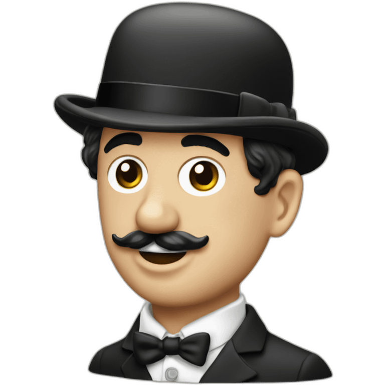 charlie chaplin kippah emoji