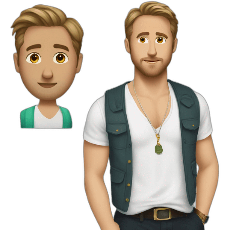 Ryan gosling and Azerbaijan emoji