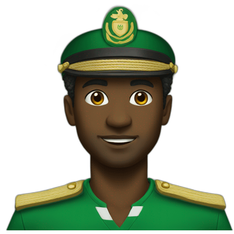 Captain Nigeria emoji