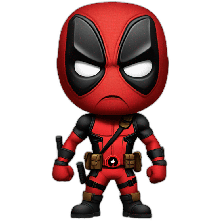 Deadpool angry emoji