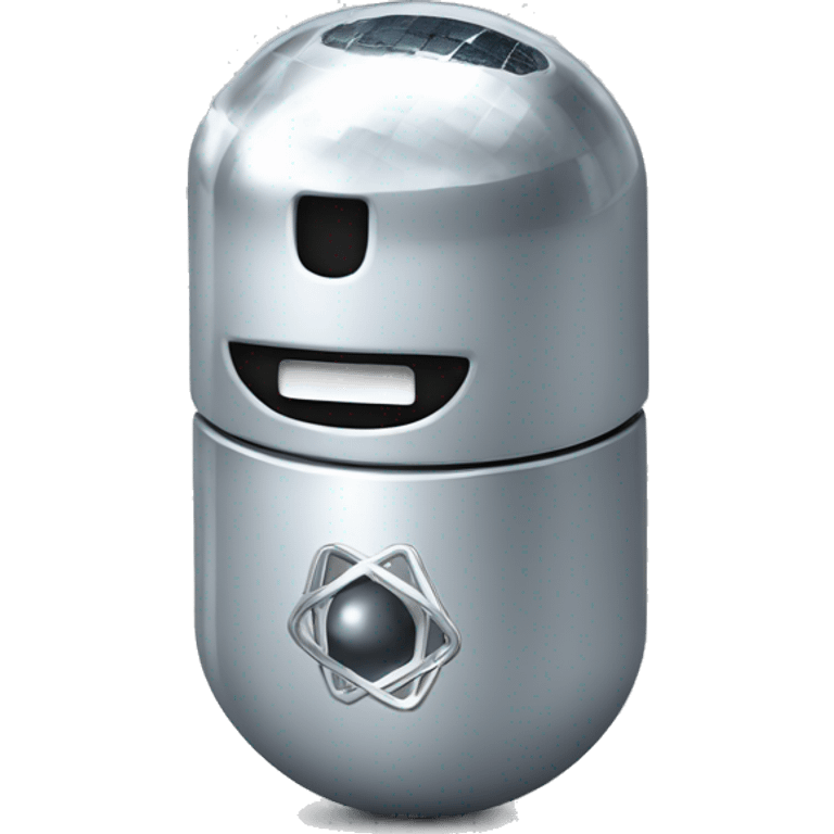 pendrive with silver disco ball  emoji