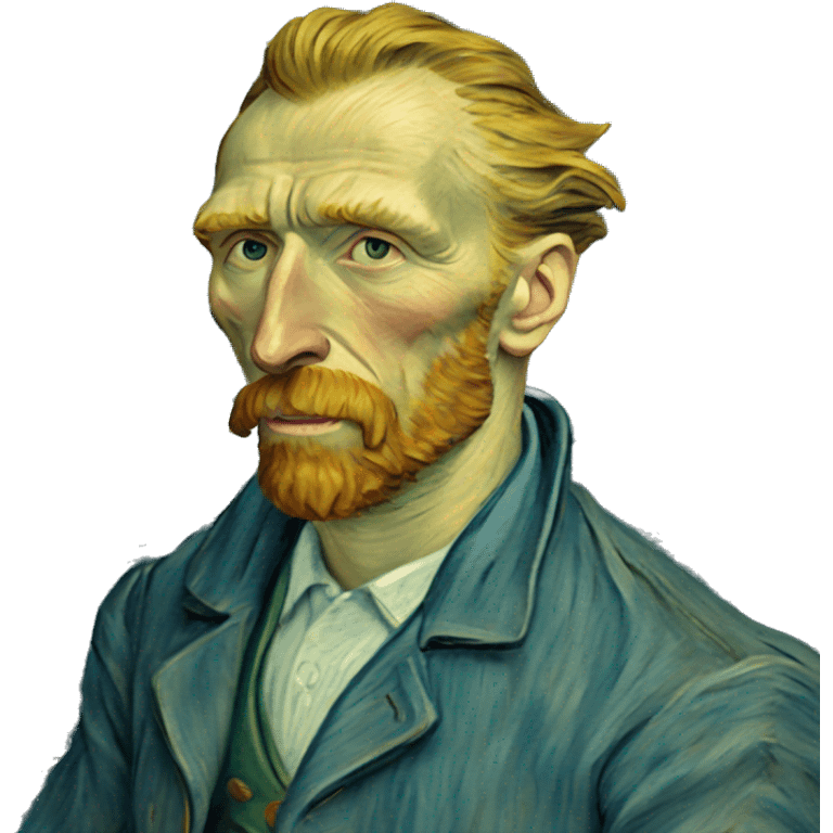 van gogh head emoji