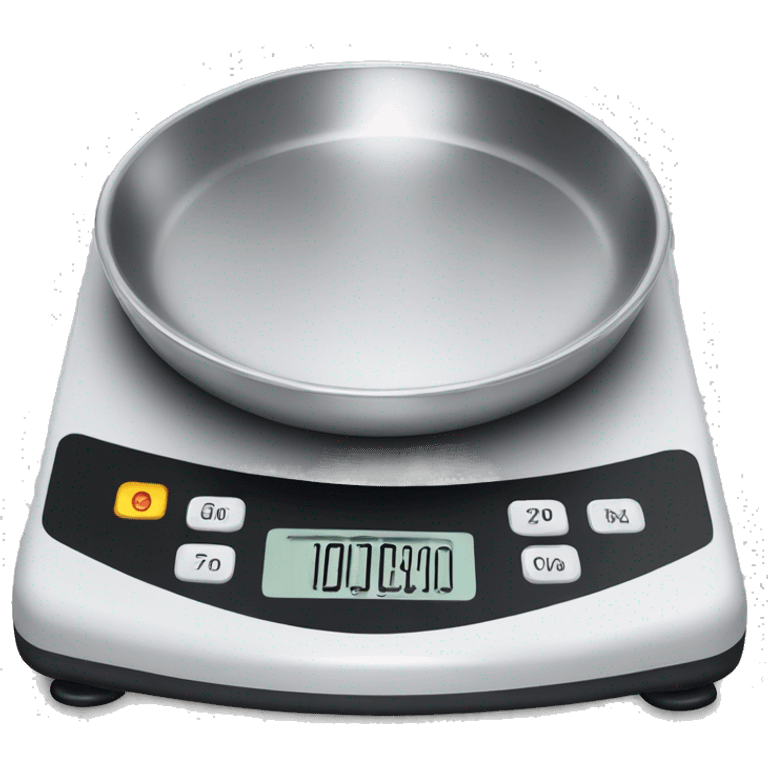 realistic kitchen scale emoji