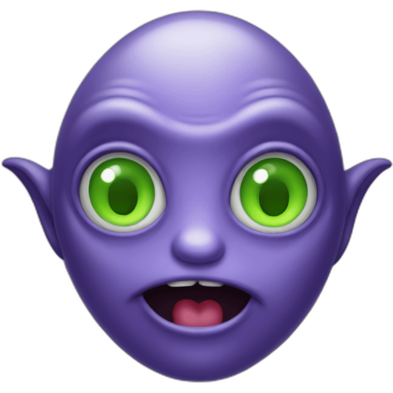 Alien heureux emoji