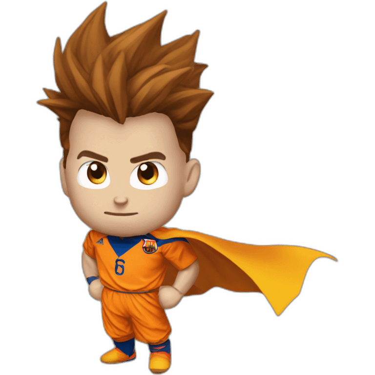 super saiyan messi emoji