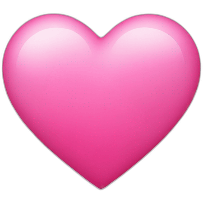 Pink heart emoji