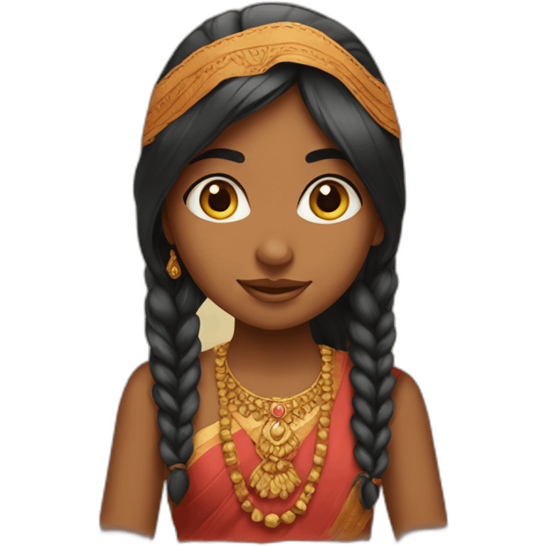 indian girl emoji