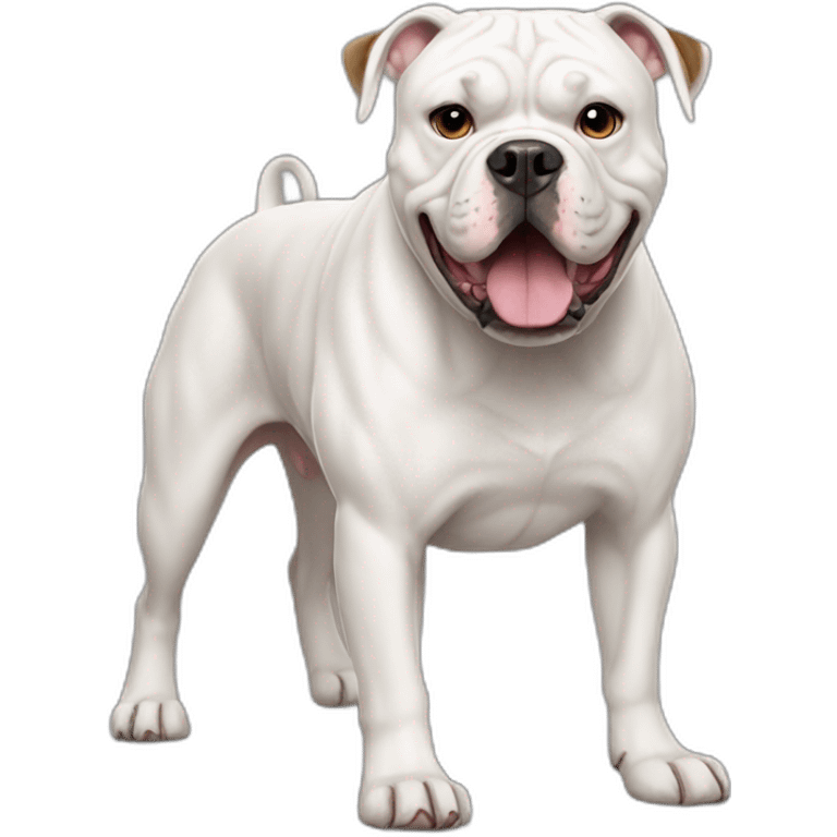 American Bulldog Full Body emoji