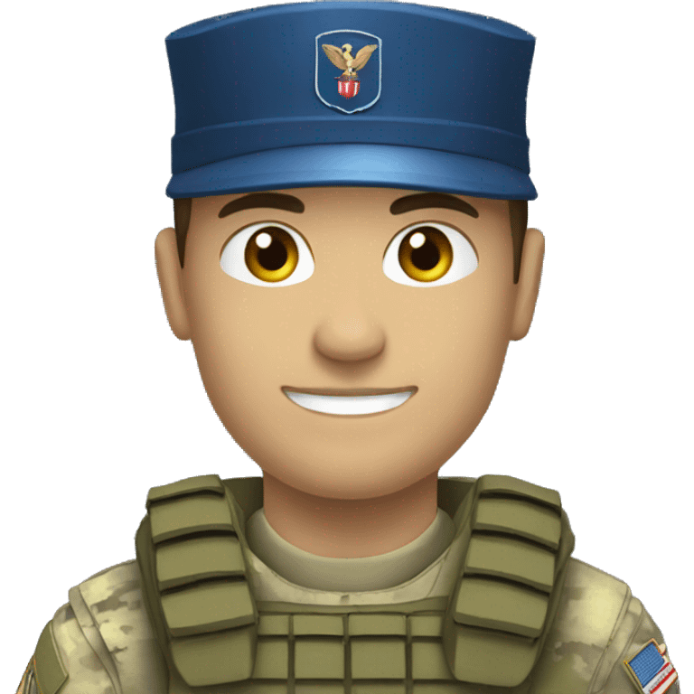 nato soldier in blue emoji