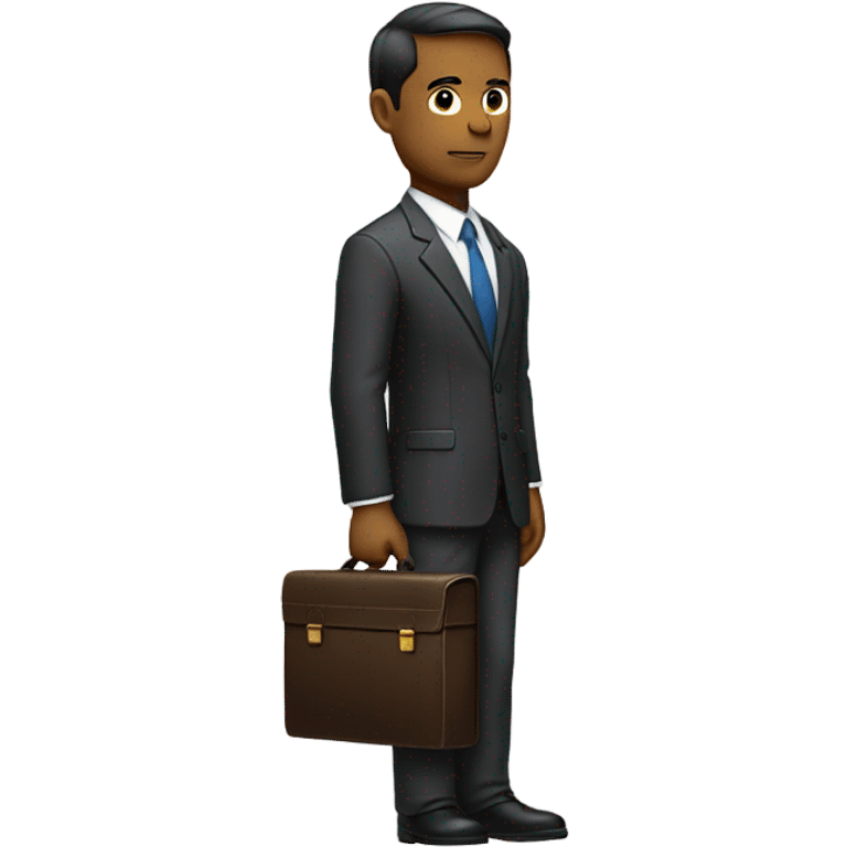 Businessman sideview emoji