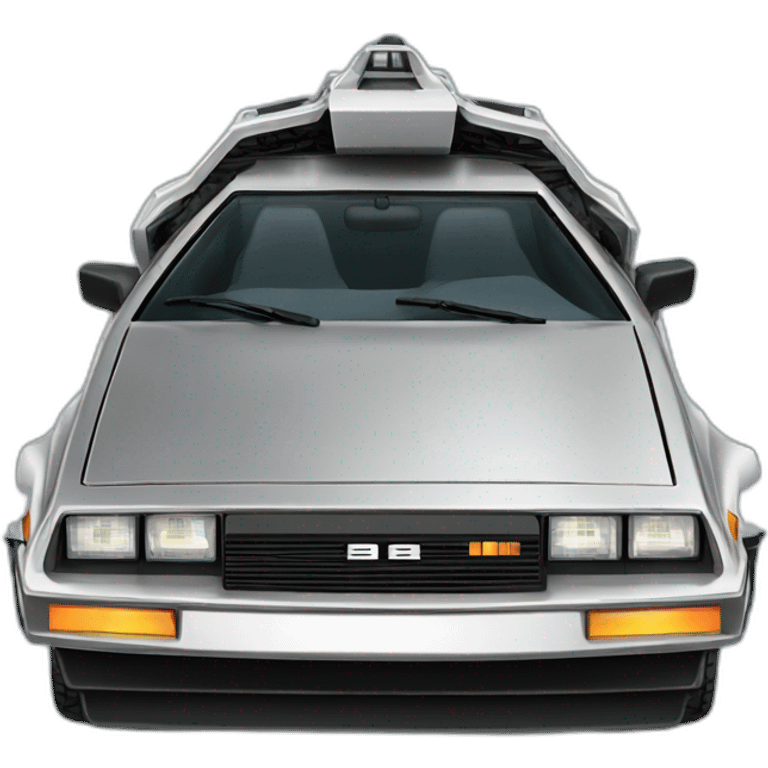 delorean emoji