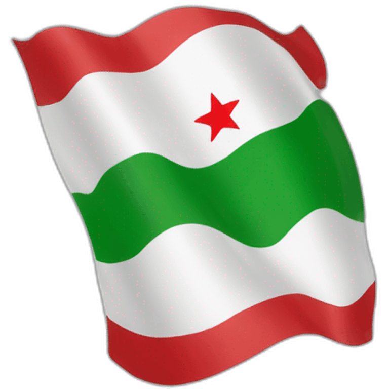 Drapeau Syrie libre emoji