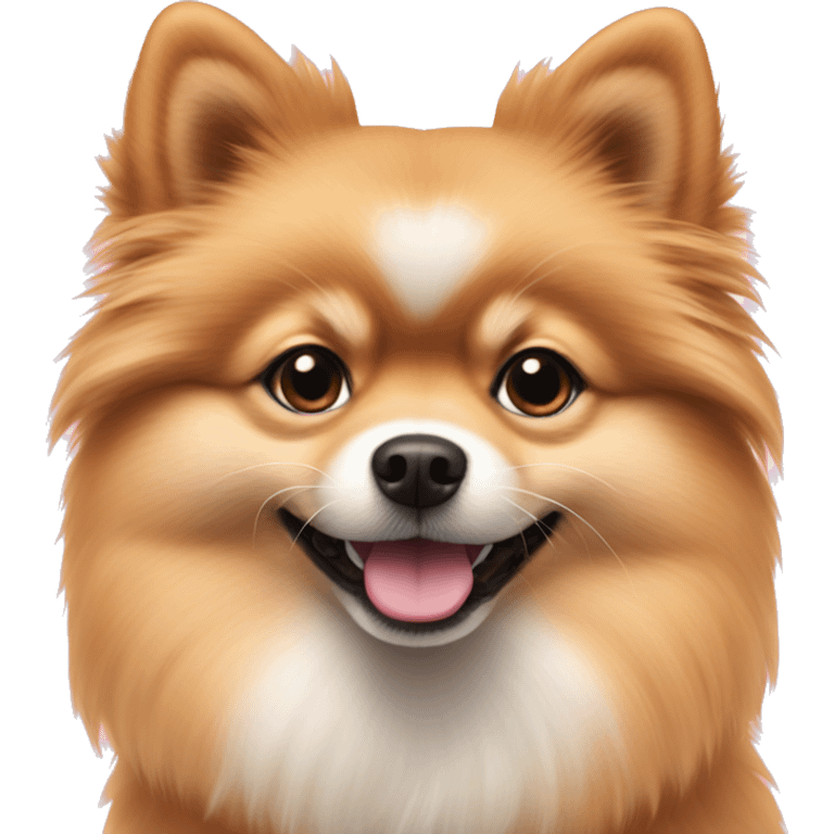 pink pomeranian emoji