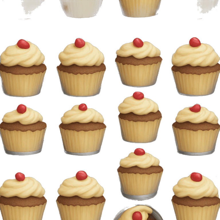 Cupcake tin emoji