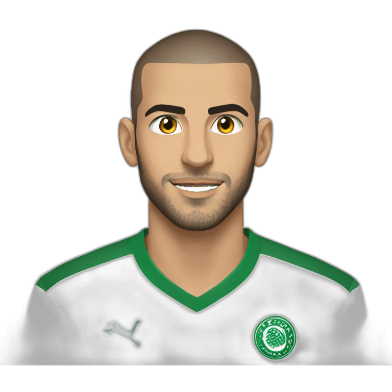 Islam Slimani  emoji