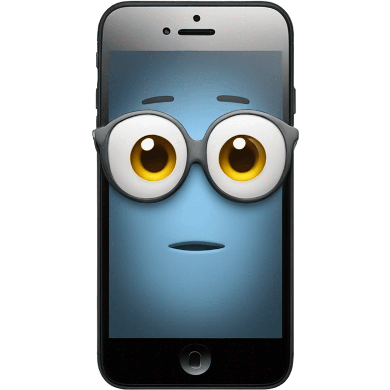 iPhone front view emoji