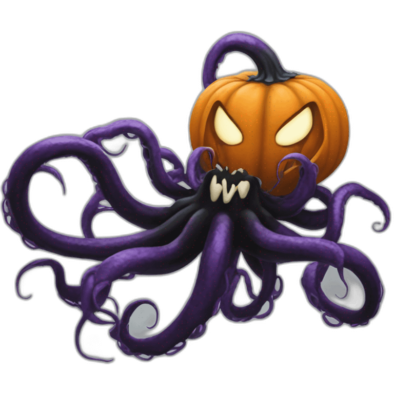 symbiote venom pumpkin tentacles emoji