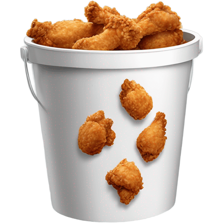 KFC fried chicken bucket emoji