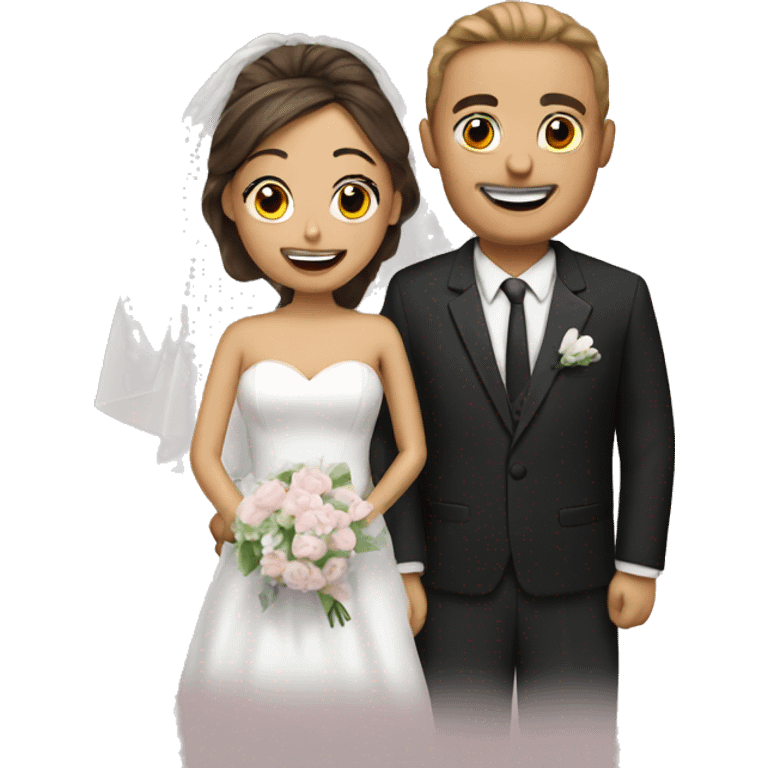 a wedding emoji